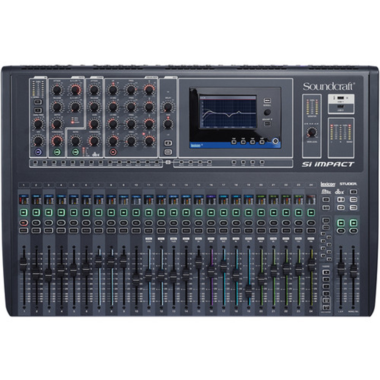 Soundcraft Si Impact 40-Input Digital Mixing Console and 32-In/32-Out USB Interface (5056170)
