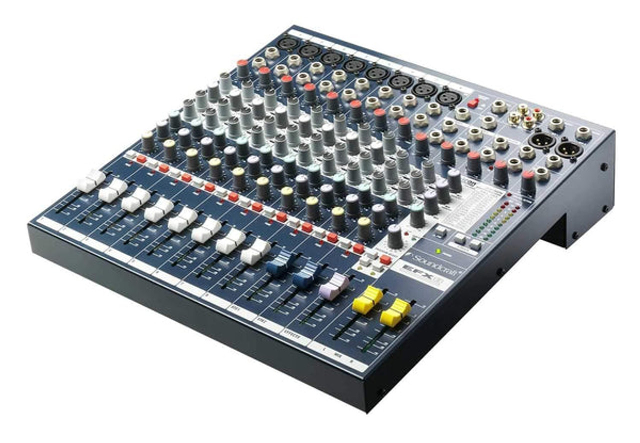  Soundcraft EFX8 8-Channel Mixer with Built in Lexicon (E535.000000US)