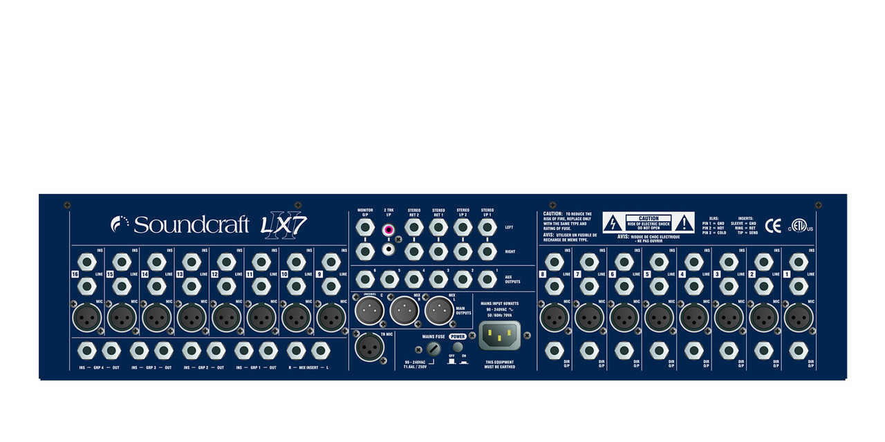Soundcraft LX7 II Recording Mixer - GoKnight