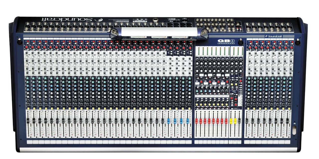 Soundcraft GB8 4 Stereo Live Sound / Recording Console with 8 Group Outputs (RW5695SM-)