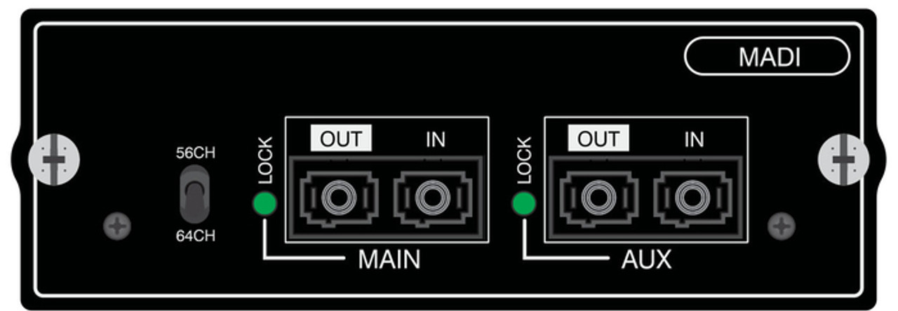 Soundcraft 5019983.V MADI Option Card for Si Series Mixers