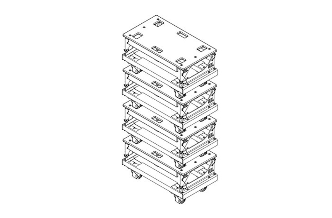 JBL VTX A8 VT Vertical Transporter Cart For VTX A8 Enclosures