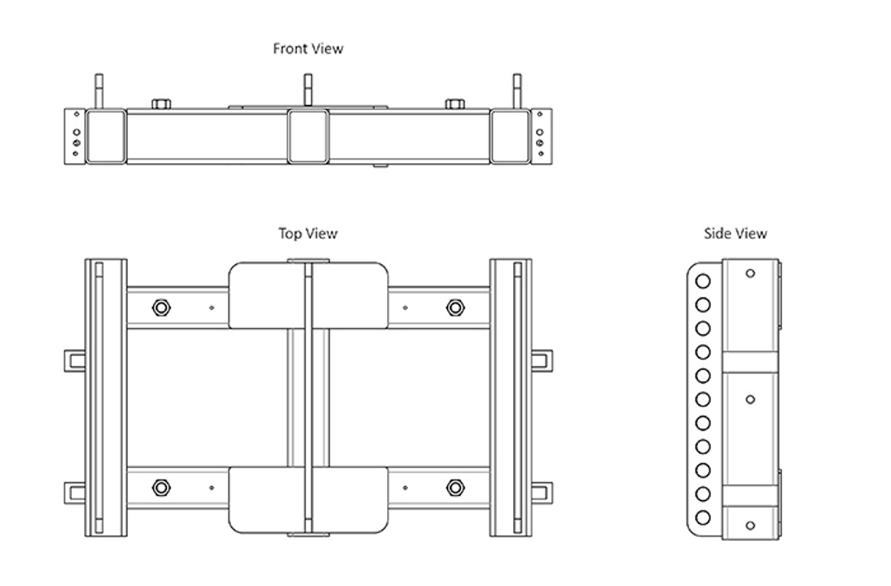 JBL VTX-V20-AF Array Frame For VTX V20 Or VTX S25 Enclosures