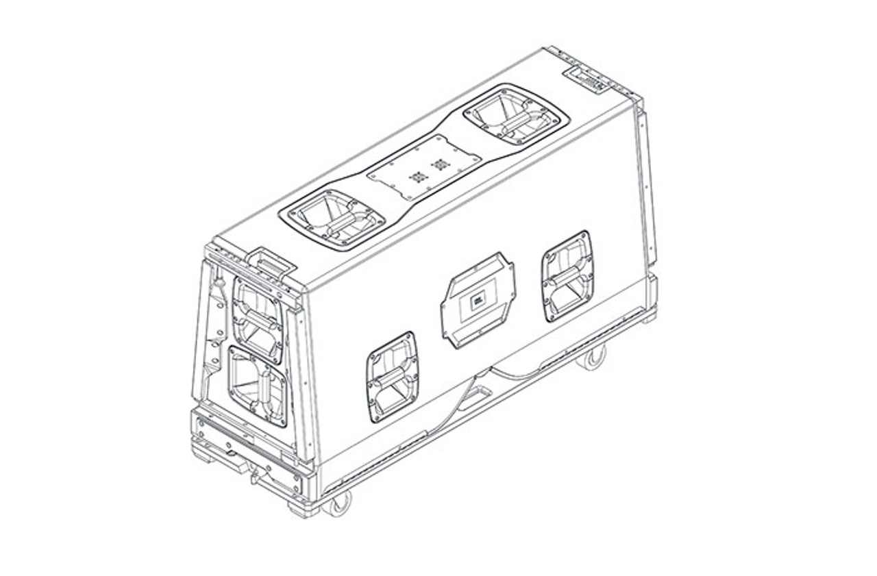 JBL VTX-V25-ACC Accessory Cover & Casterboard For VTX V25 Or VTX V25-II Enclosure 