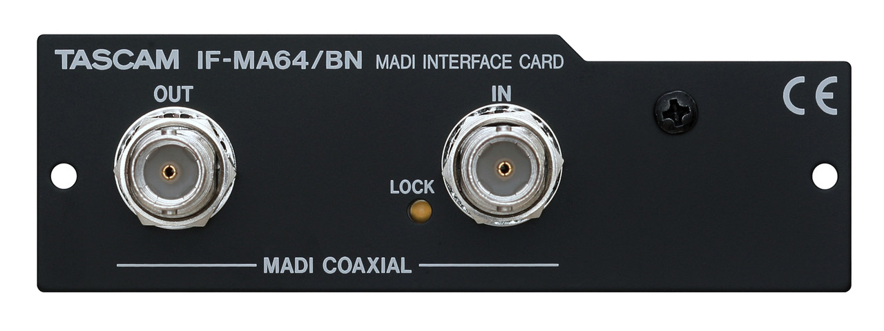 Tascam IF-MA64/BN 64-Channel MADI Coaxial Interface Card (IF-MA64/BN)