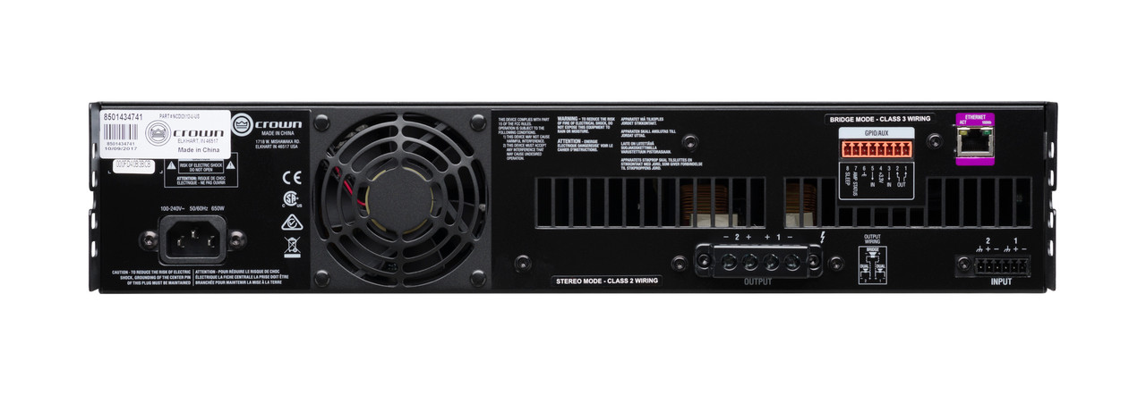 Crown CDi2x1200 Power Amplifier 2x1200 