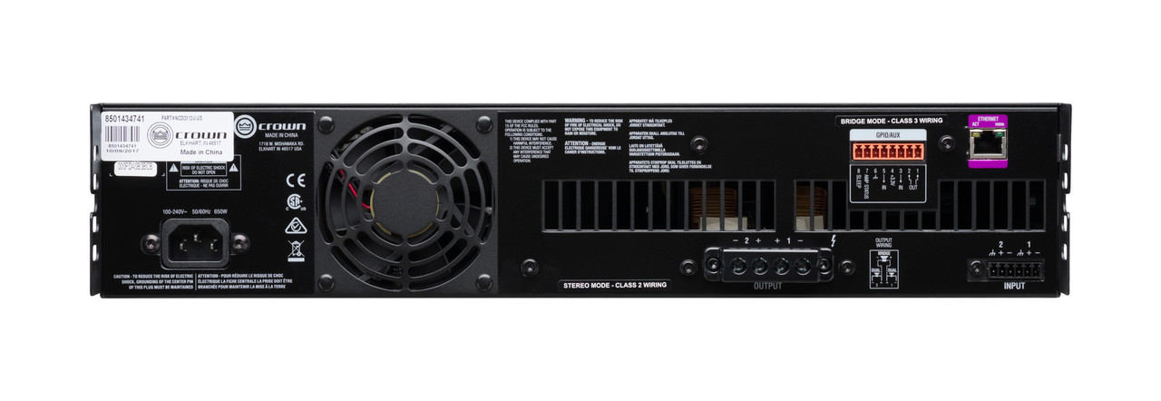 Crown CDi2x1200 Power Amplifier 2x1200