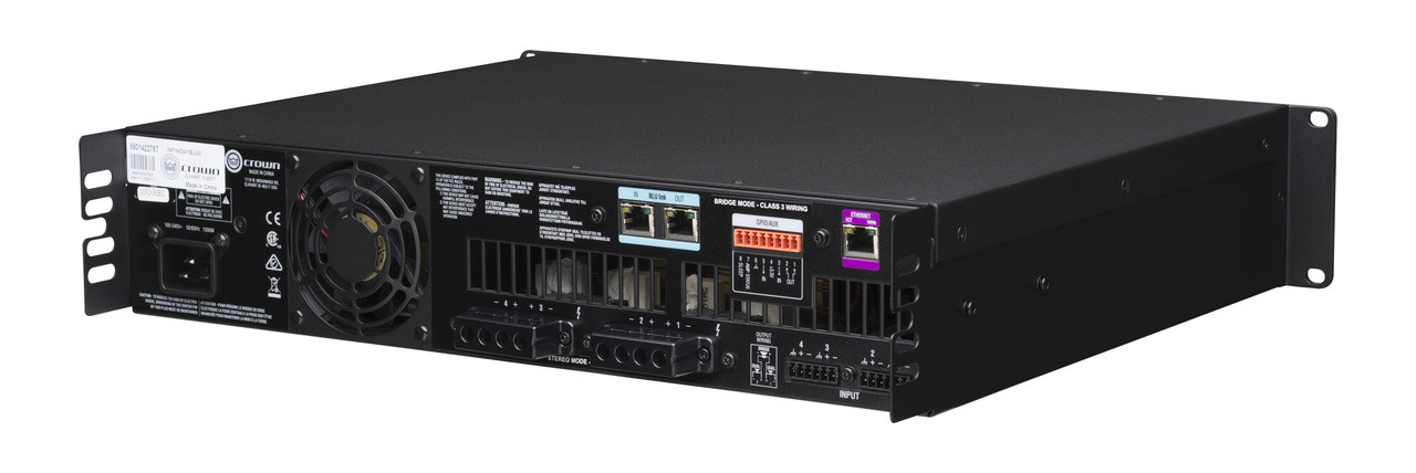 Crown CDi4x1200BL Power Amplifier 2x1200 With BLU Link