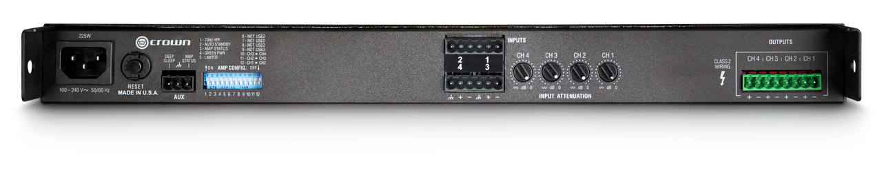Crown CT4150 Four-Channel 125W Power Amplifier