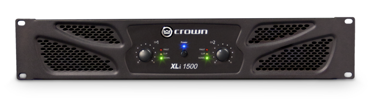 Crown XLi1500 Two-Channel 450W Power Amplifier 