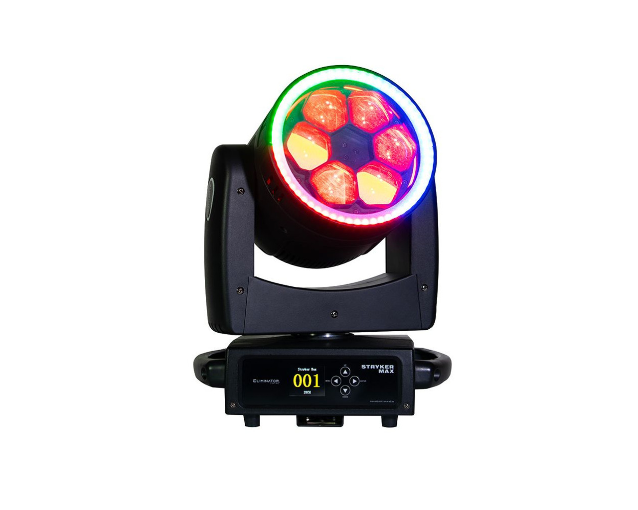 Eliminator Lighting Stryker Max LED-Powered Moving Head Luminaire (STR250)
