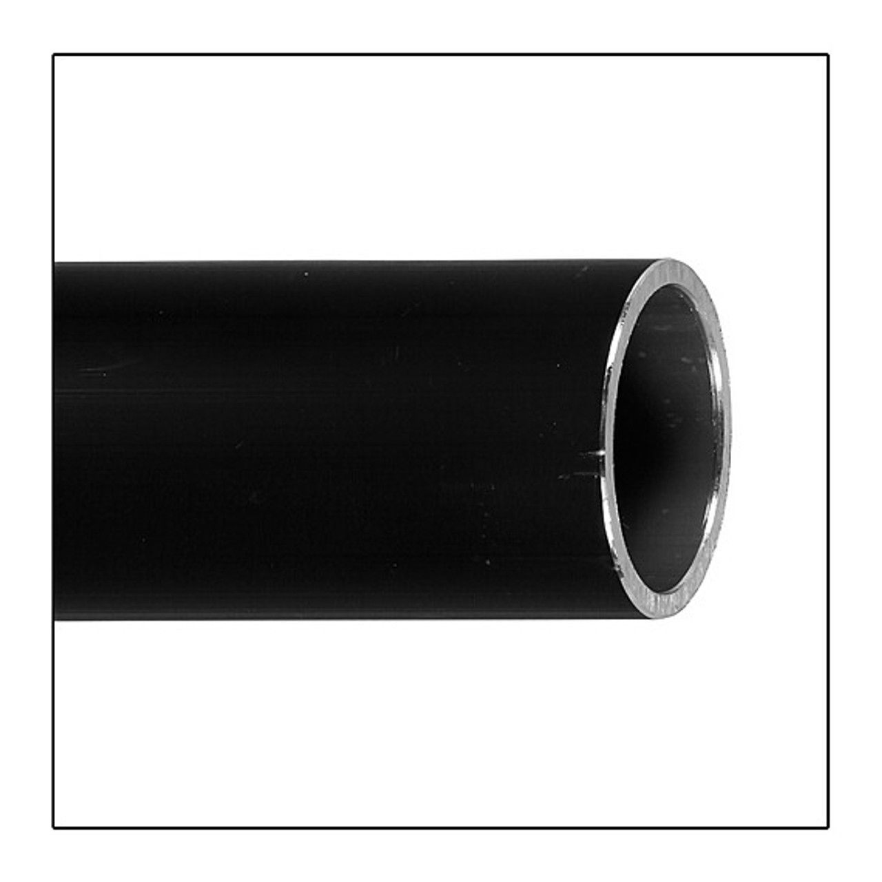 The Light Source 6061-PI-1.5-S80-120B Black Anodized Sch 80 Pipe 10'