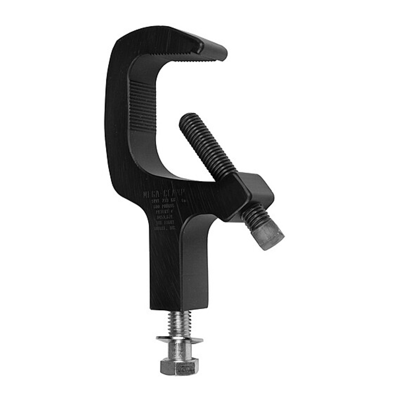 The Light Source MAB2 Mega-Clamp With 2" Long Bottom Bolt Black Finish