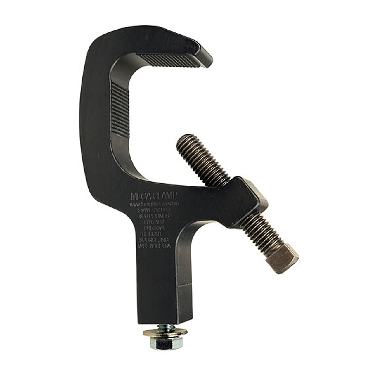 The Light Source MAB5/16 Mega-Clamp With 5/16" Bottom Bolt Black Finish 