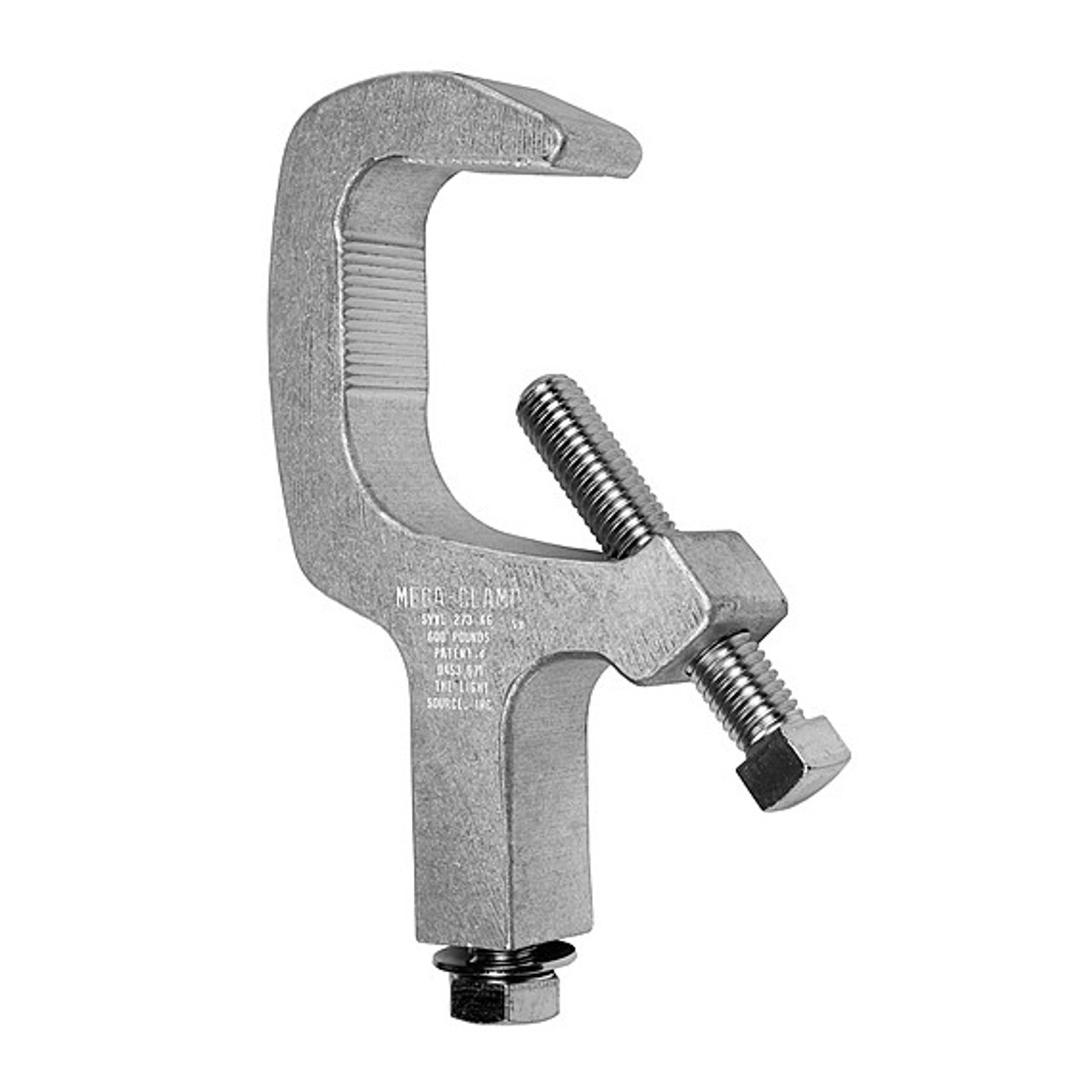 The Light Source MAMS Mega-Clamp With Stainless Steel Hardware Mill Finish