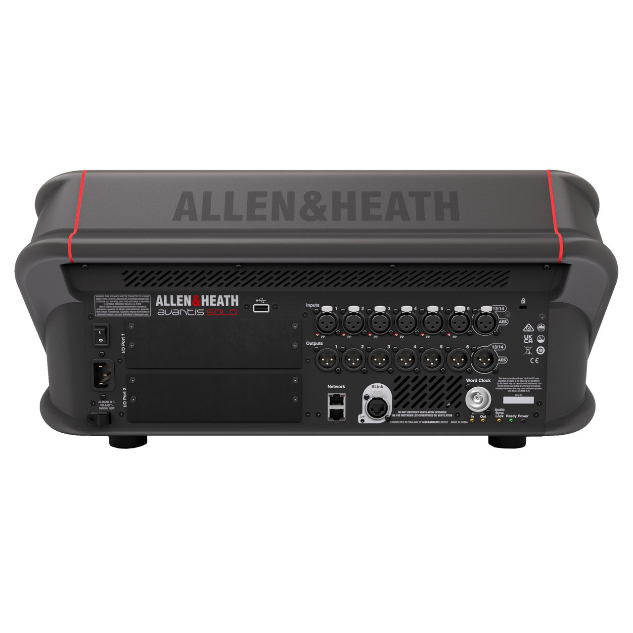 Allen & Heath AVANTIS SOLO 64 Channel 12 Fader Digital Mixing Console (AVANTIS-S/12X )