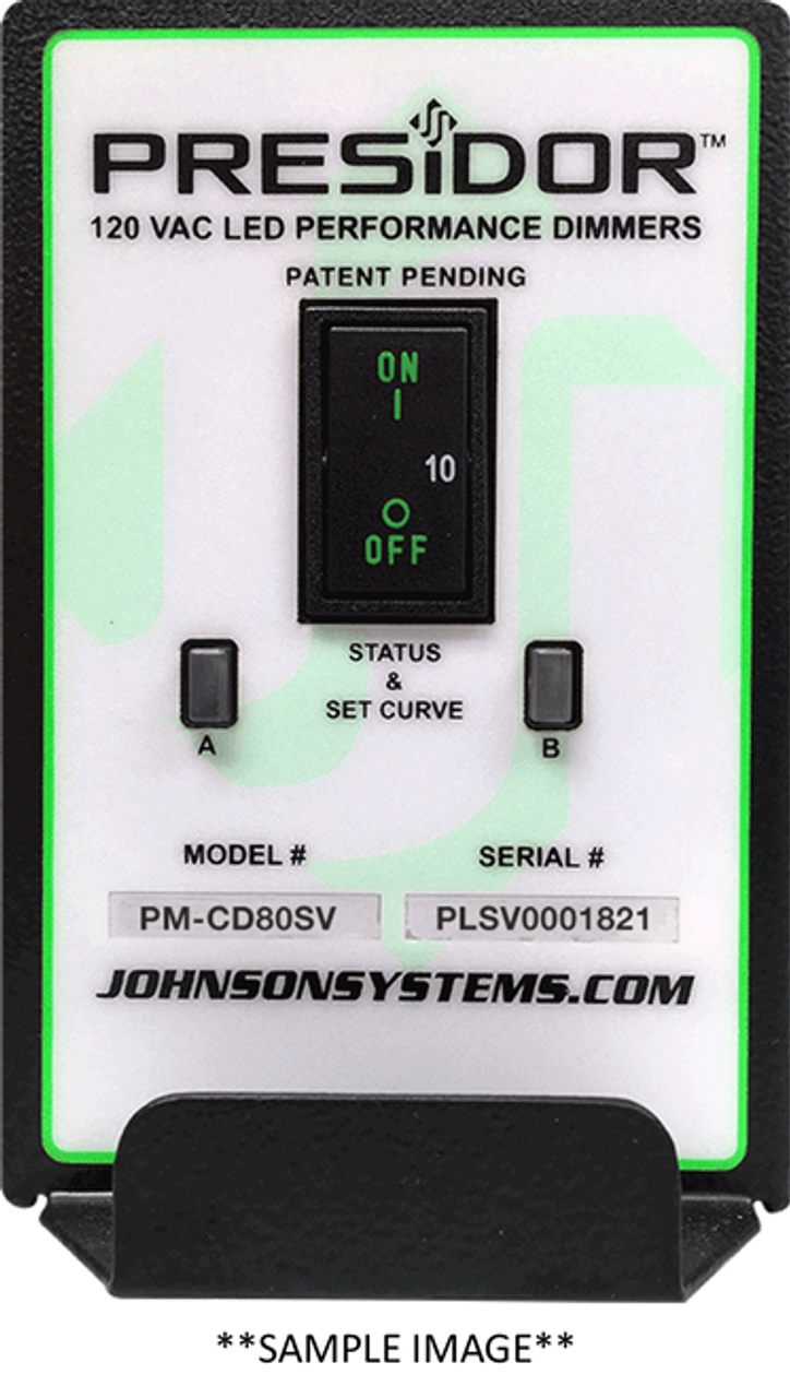 Johnson Systems PM-2L-C21 Dual 600 Watt LED Dimmer Module for C21 Dimmer Racks (PM-2L-C21)