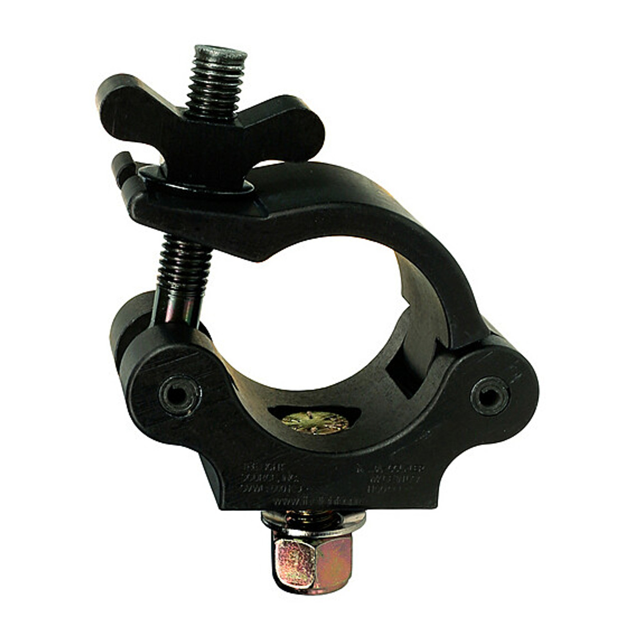 The Light Source MLB3/8SS Mega-Coupler With 3/8" Hex Head Cap Screw & Stainless Steel Hardware Black Finish