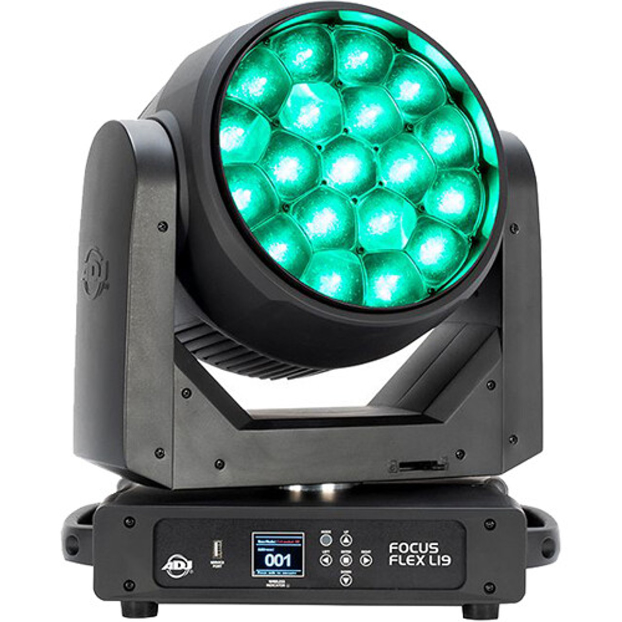 ADJ Focus Flex L19 RGBL LED Moving Head with Pixel Effects (Focus Flex L19)