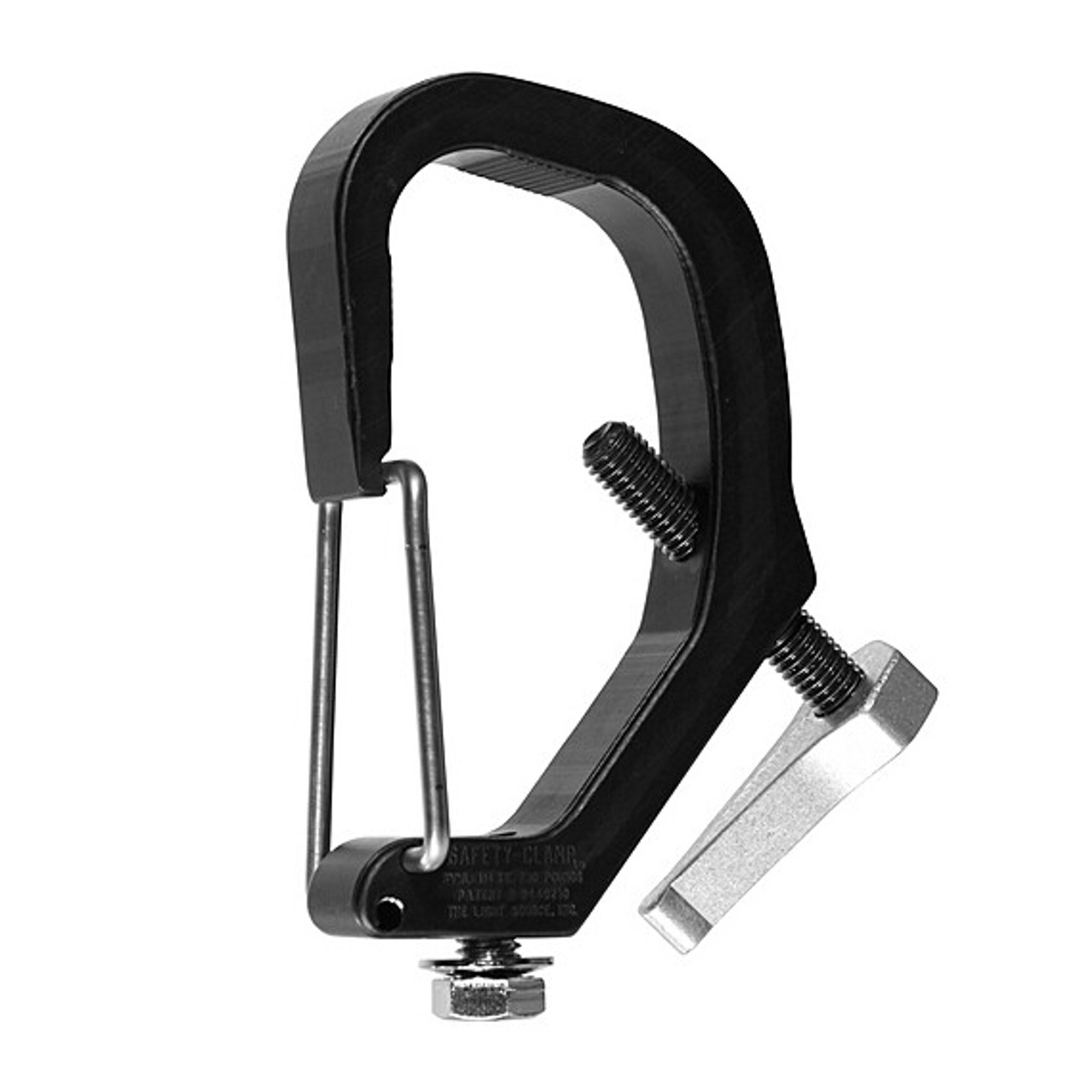 The Light Source MYBSS Safety-Clamp With Stainless Steel Hardware Black Finish