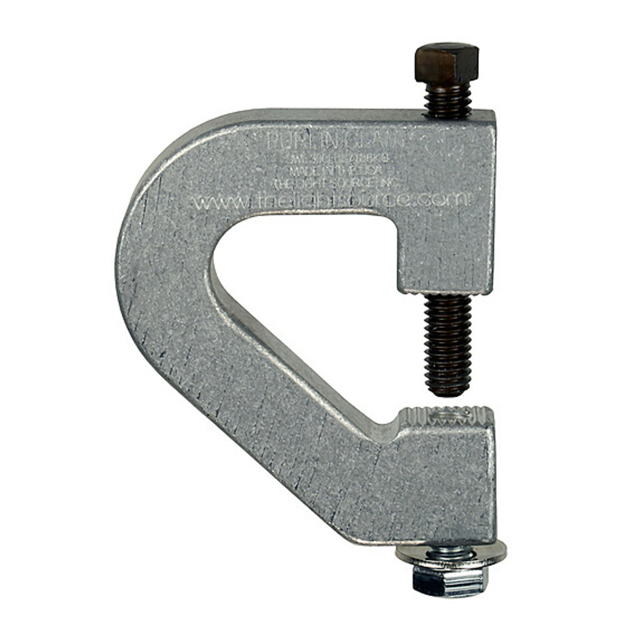 The Light Source PCM3/8 Purlin Clamp 3/8" Fasteners Silver Finish 