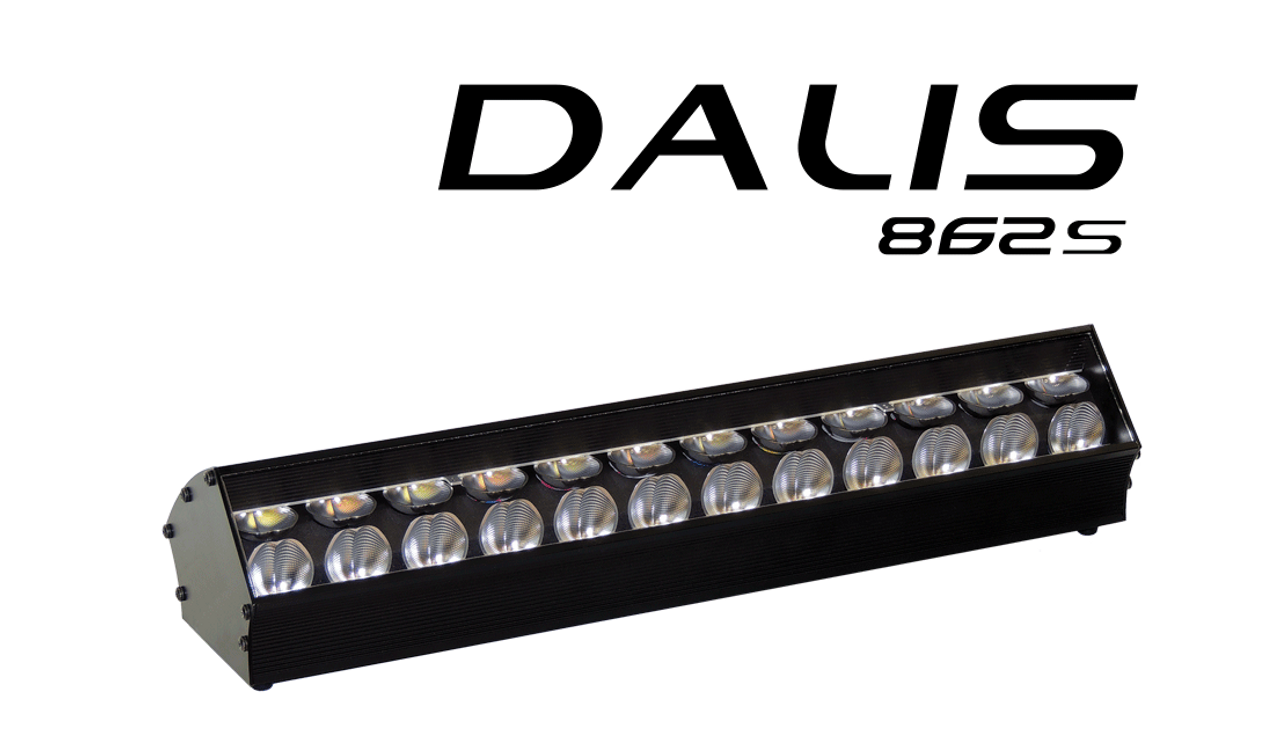 Robert Juliat DALIS 862 LED Half-Meter Asymmetrical Footlight