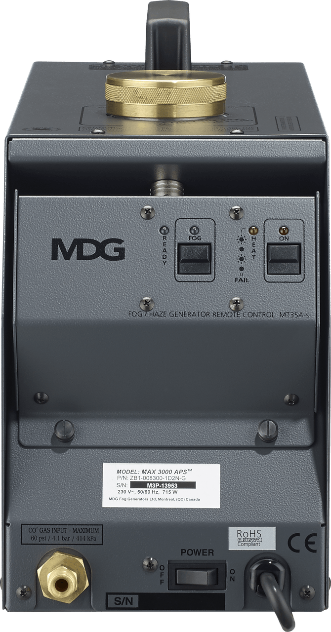 MDG MDGM3 MAX 3000 Fog Generator 