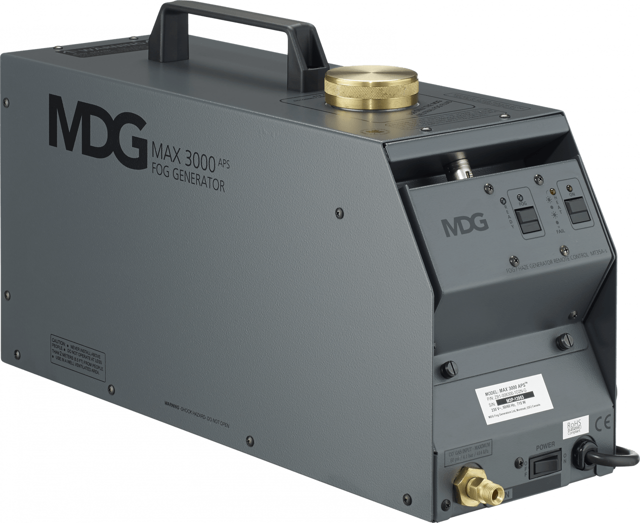 MDG MDGM3 MAX 3000 Fog Generator 