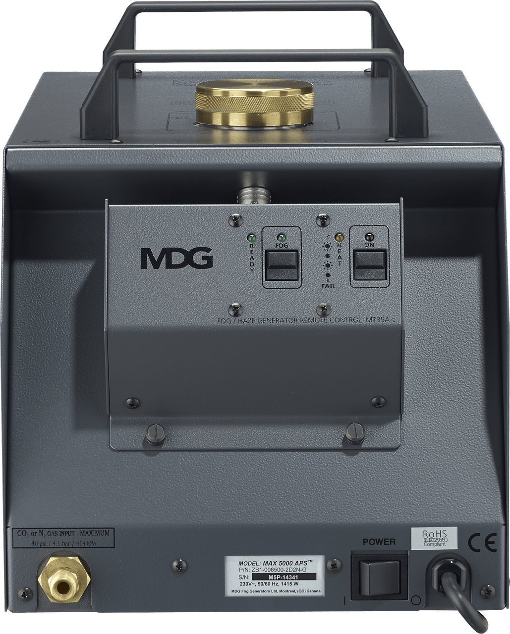 MDG MDGM5 MAX 5000 Fog Generator