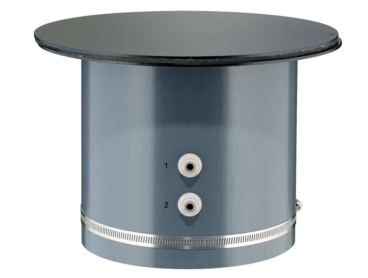 MDG MDGRFP239 DMX/RDM Pneumatic Round Floor Pocket 9" Fog Input