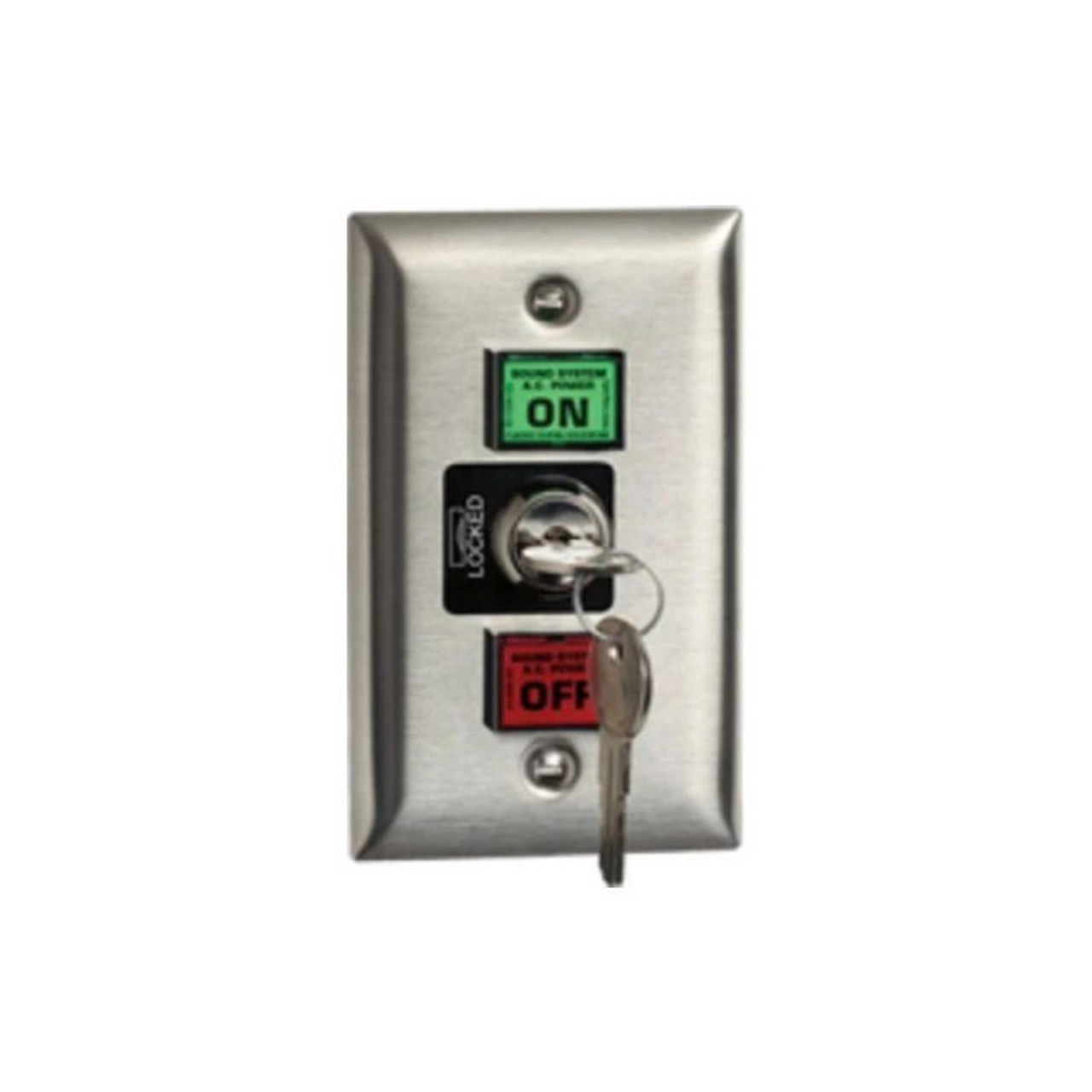 LynTec SS-2PL Locking Single Gang Wall Plate Switch Set (SS-2PL)