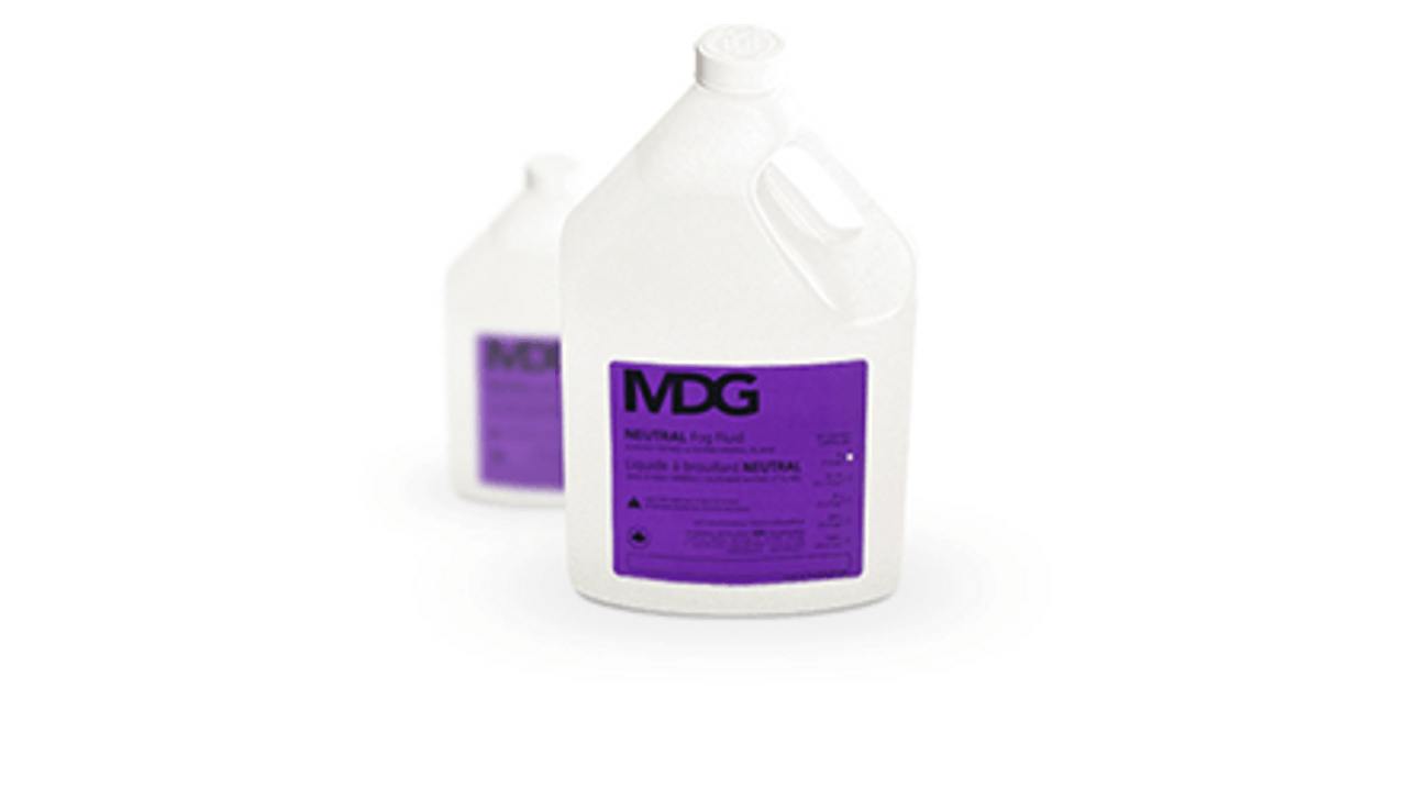 MDG MDGNFJ1 4 Liter Bottle Of Neutral Fog Fluid Box Of Four