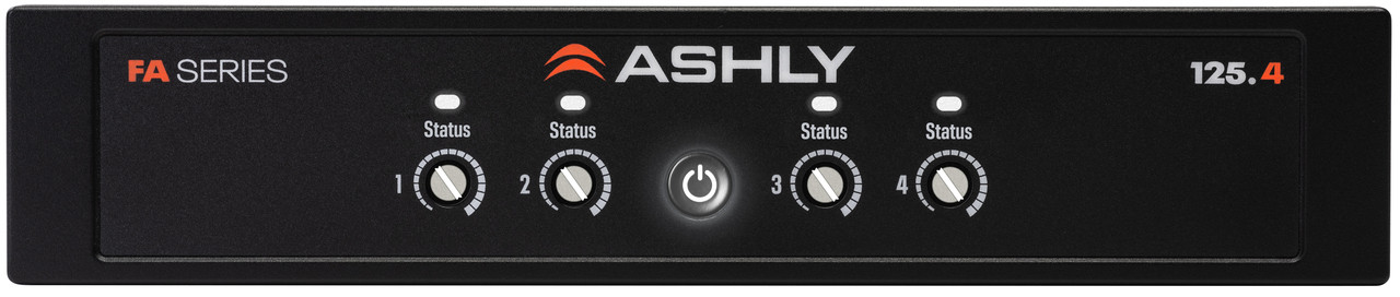 Ashly FA 125.4 1/2-Rack Compact Power Amplifier 4 x125W