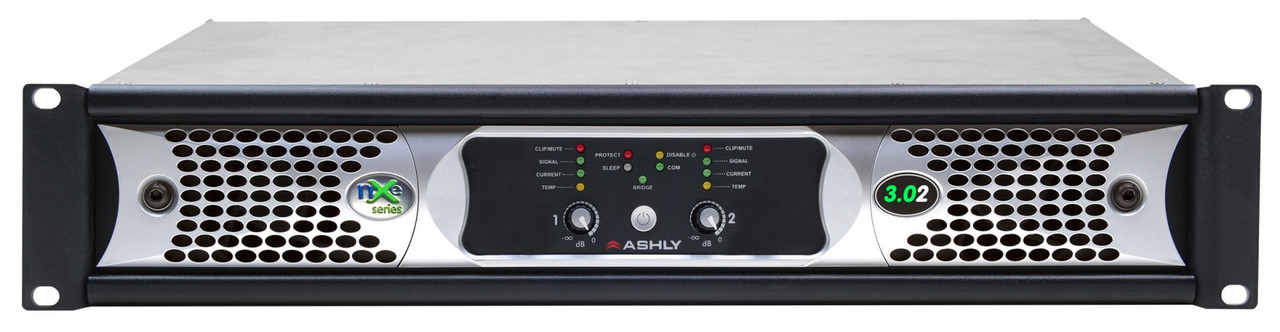 Ashly nXe3.02 Network Multi-Mode Amplifier 2 x 3KW 