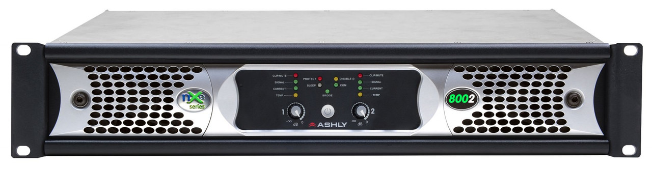 Ashly nXe8002 Network Multi-Mode Amplifier 2 x 800 Watts