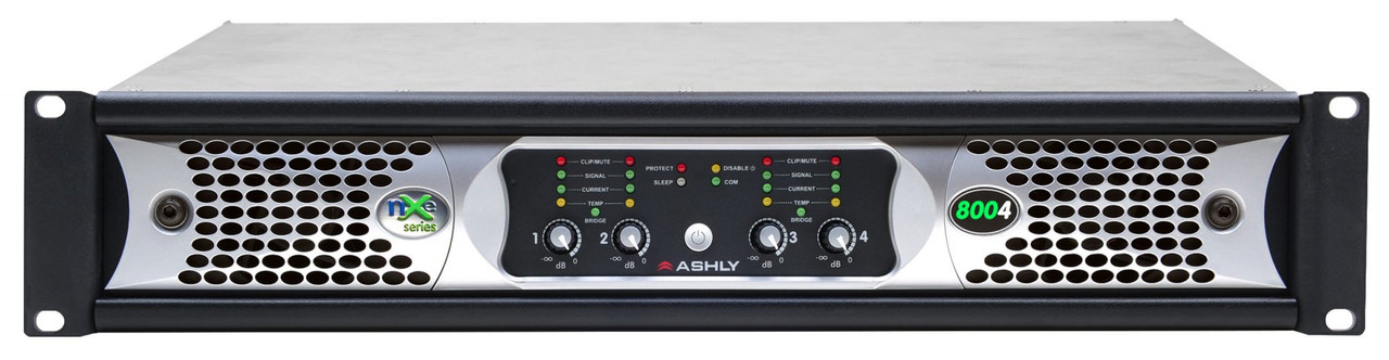 Ashly nXe8004 Network Multi-Mode Amplifier 4 x 800 Watts 