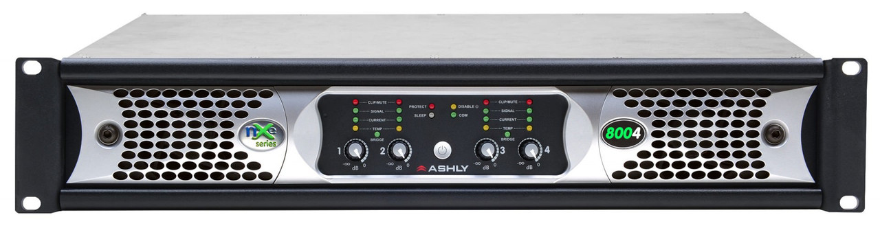 Ashly nXe8004 Network Multi-Mode Amplifier 4 x 800 Watts