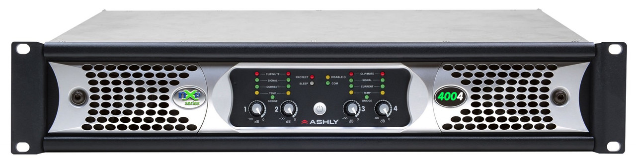 Ashly nXp4004 Protea DSP Multi-Mode Amplifier 4 x 400 Watts