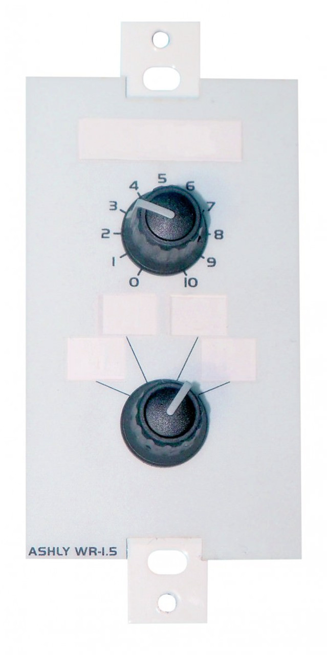 Ashly WR-1.5 Wall Remote Single Rotary Potentiometer With 4-Position Rotary Select