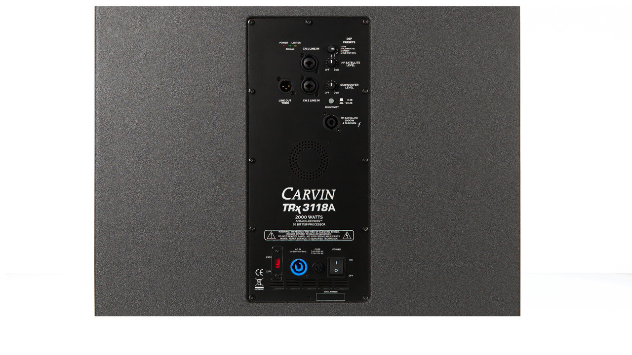 Carvin TRXRM 2000W Replacement Module For TRx3118A Line Array Speaker (TRXRM)