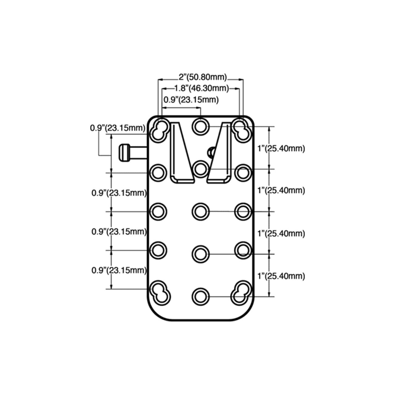 Quasar QSVBP Ossium V-Mount Battery Plate