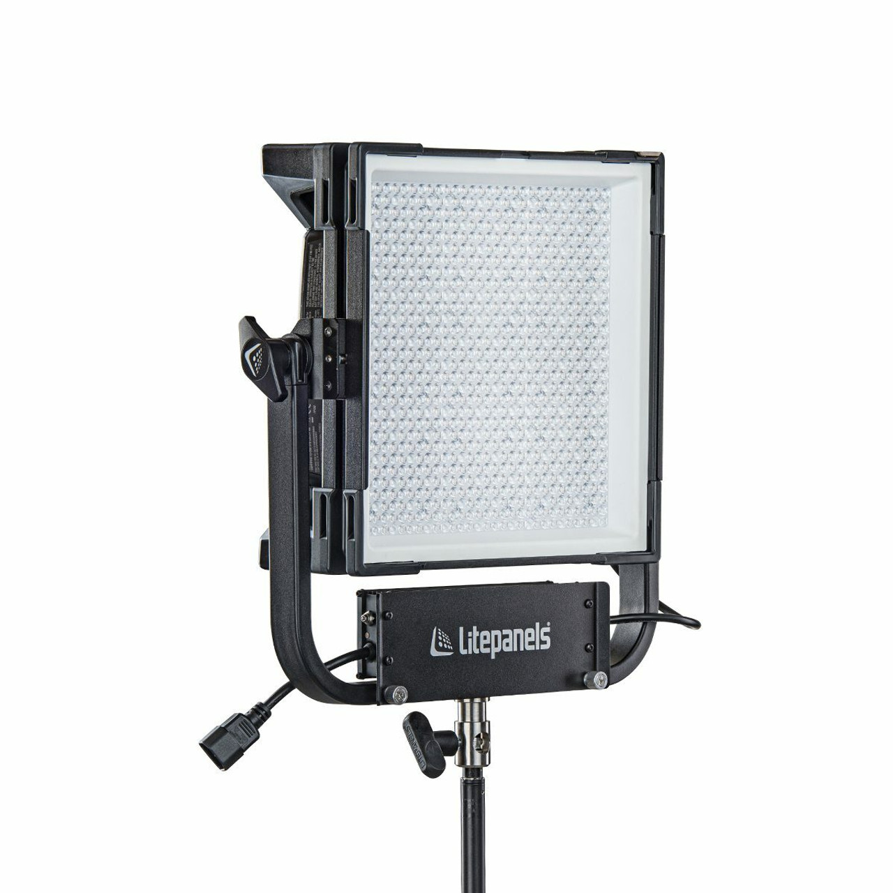 Litepanels 945-2401 Gemini 1x1 Hard RGBWW LED Panel With Standard Yoke & Bare Ends