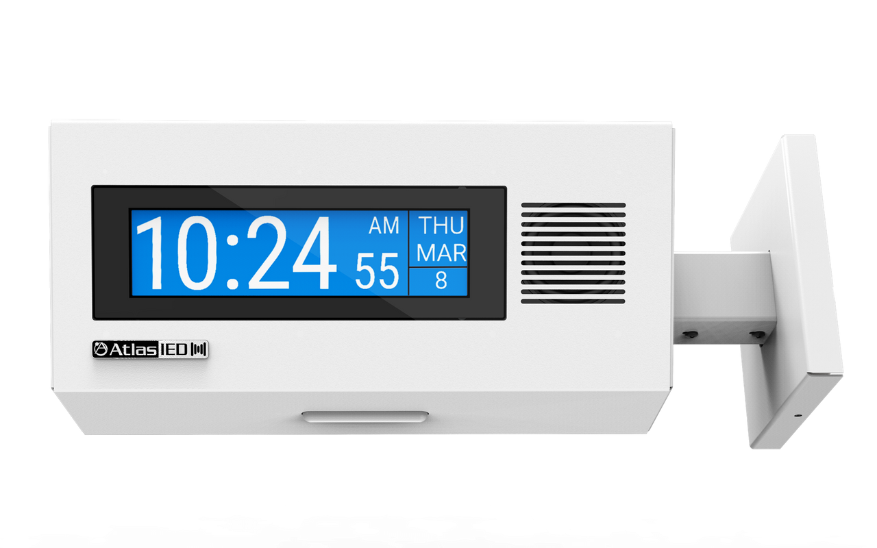 Atlas Sound IP-DDS PoE+ Compliant IP Dual Sided LCD Endpoint with Speakers and LED Flasher (IP-DDS)