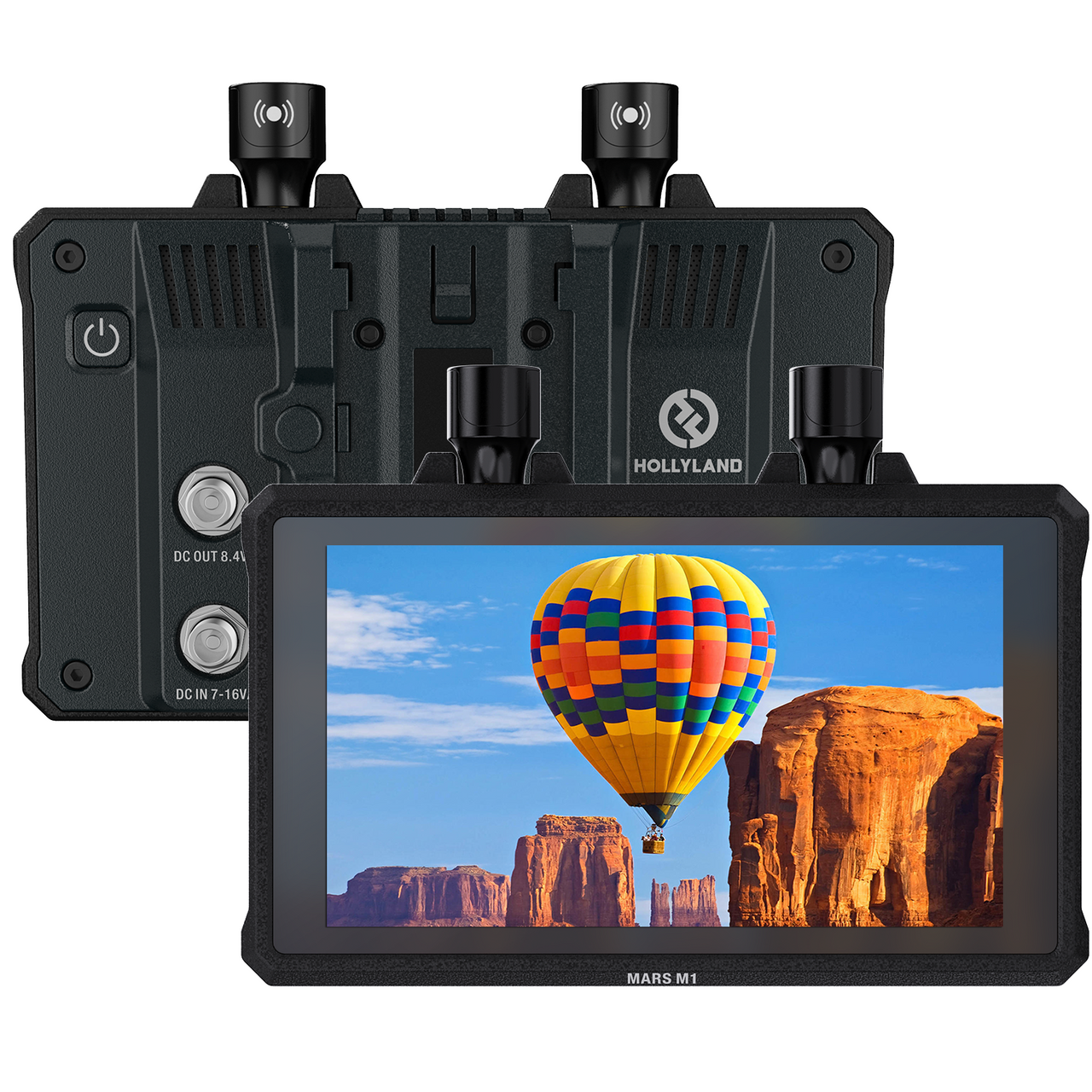 Hollyland HL-Mars M1 Enhanced Kit Dual 5.5" Wireless Transceiving Monitor