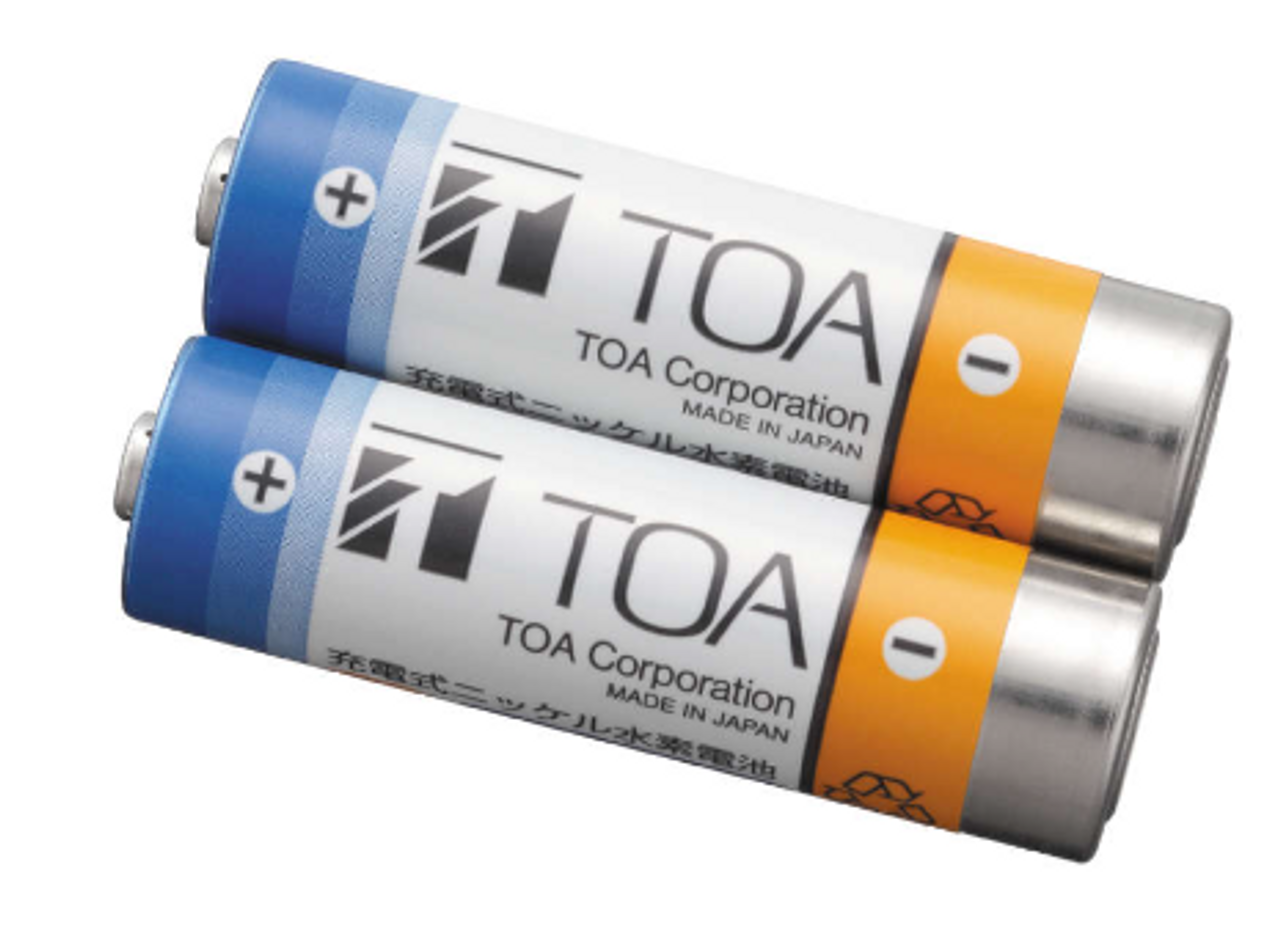 Toa WB-2000-2 Y Two AA Nimh Rechargeable Batteries (WB-2000-2 Y)