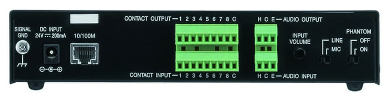 Toa NX-100SPS Network Audio Adapter with Signal and Peak LEDs (NX-100SPS)