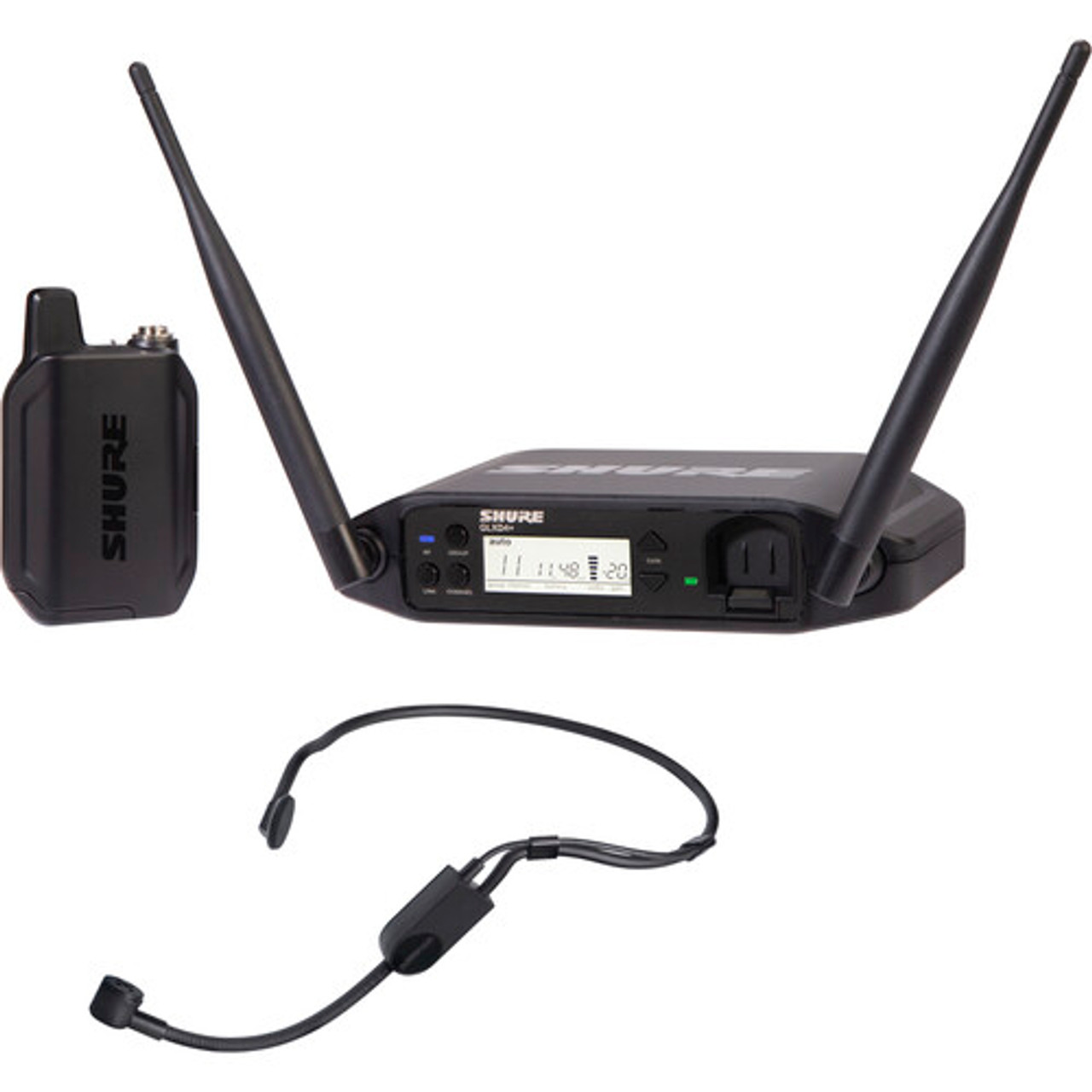 Shure GLXD14+ Dual-Band Wireless Headset System (Z3: 2.4, 5.8 GHz) (GLXD14+/PGA31-Z3)