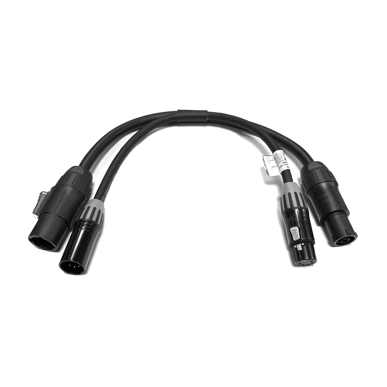 Elation PDJ010 25CM Jumper Cable, 2 Pair (PDJ010)