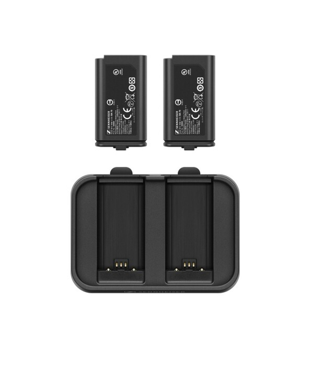 Sennheiser EW-D CHARGING SET L 70 USB Charger and two BA 70 Rechargeable Battery Packs (EW-D CHARGING SET)