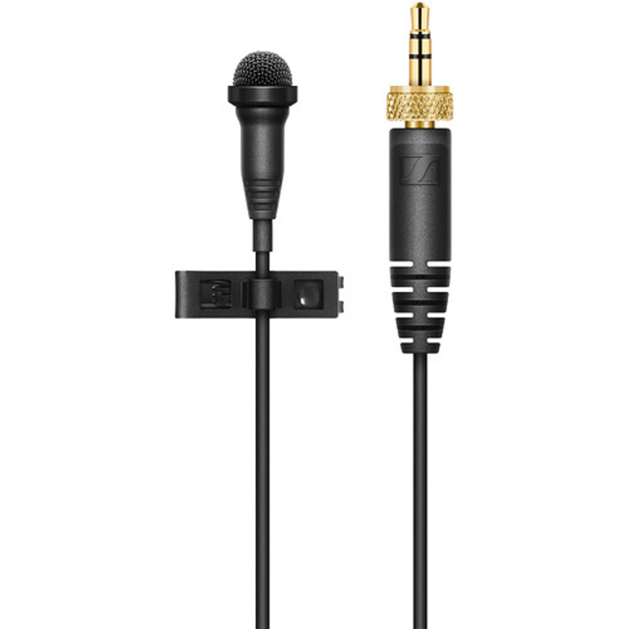 Sennheiser ME 2 Omnidirectional Lavalier Microphone with Locking 3.5mm Connector (Black) (ME 2)